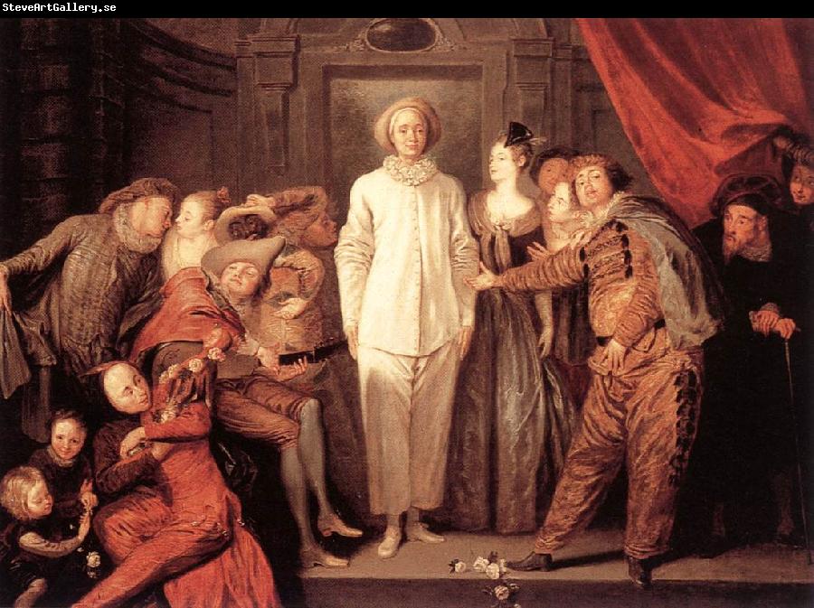 WATTEAU, Antoine Italian Comedians21